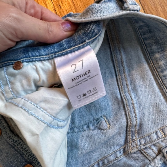 MOTHER The Rambler Ankle Straight Leg Jeans - Picture 9 of 11